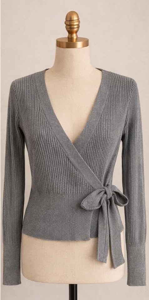 Spring Pink & Gray cardigan - XS/S - photo 2