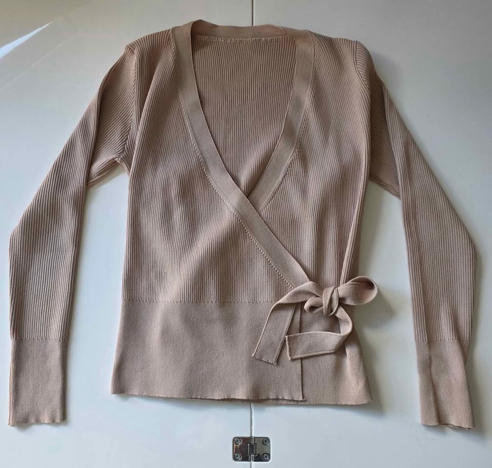 Spring Pink & Gray cardigan - XS/S - photo 3