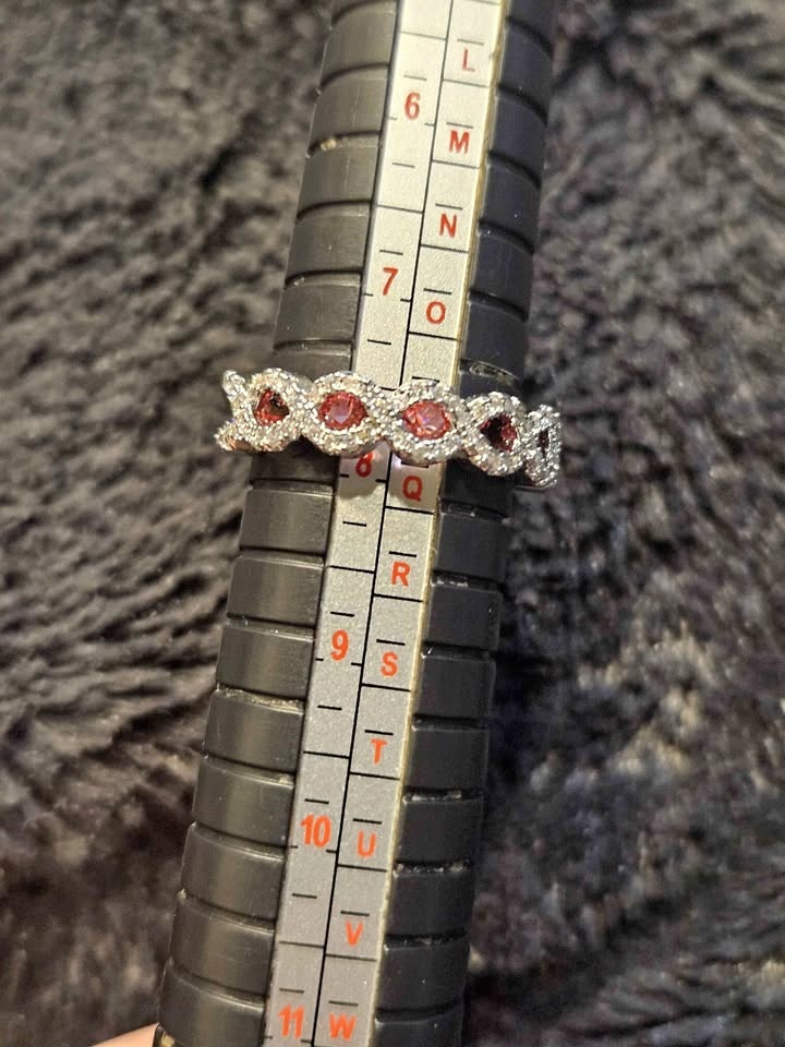 Ring Size 8 Sterling Silver $60 womens Ring
