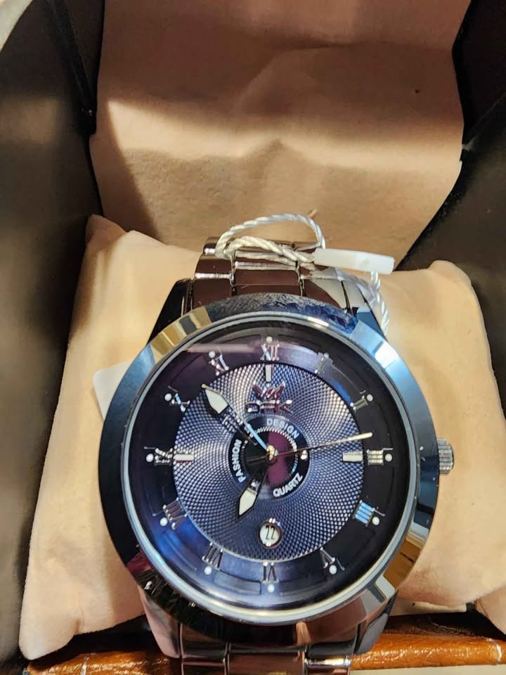 Mens OPK Watch With Blue Dial & Date Display $100 OBO! - photo 2