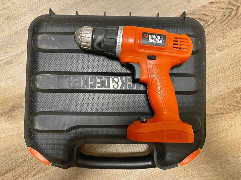 Black+Decker Cordless Drill/Driver – Good Working Condition