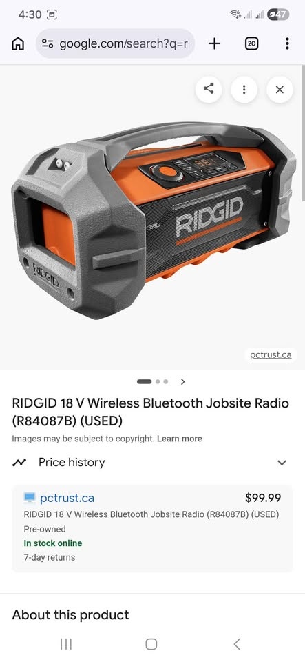 Jobsite Radios for Sale - photo 2