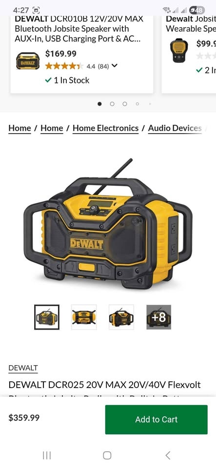 Jobsite Radios for Sale - photo 4