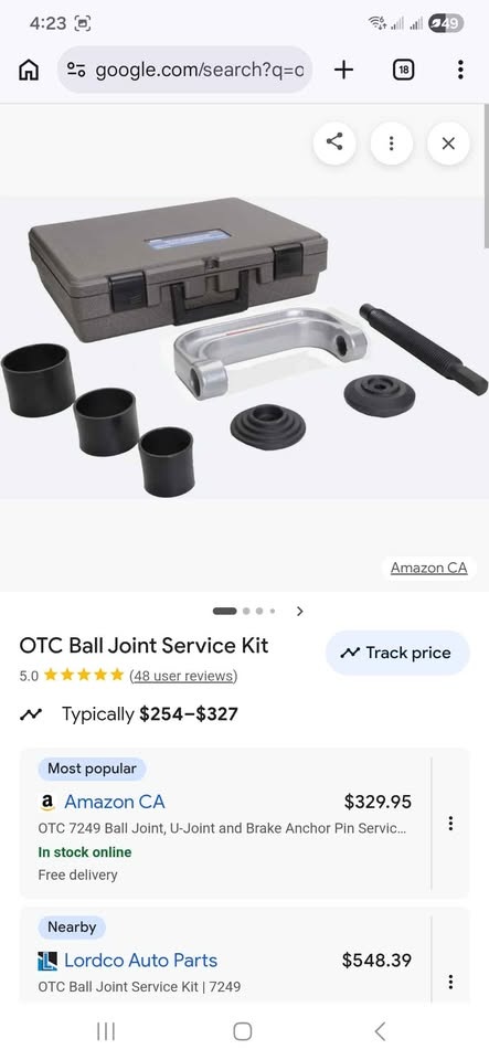 OTC Ball Joint Service Set - photo 2