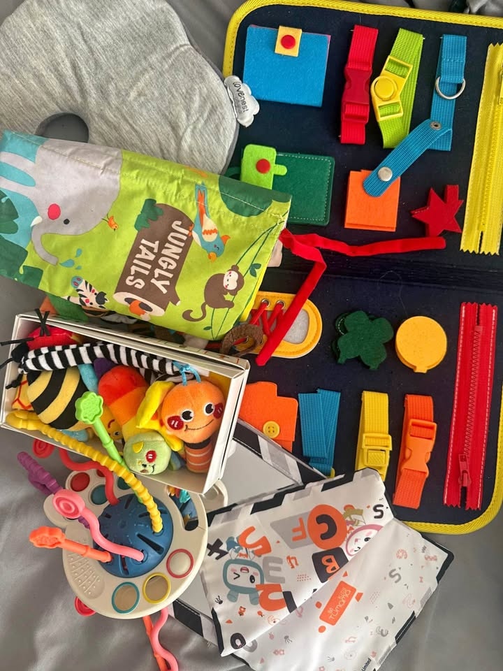 Tummy Time Toy Lot