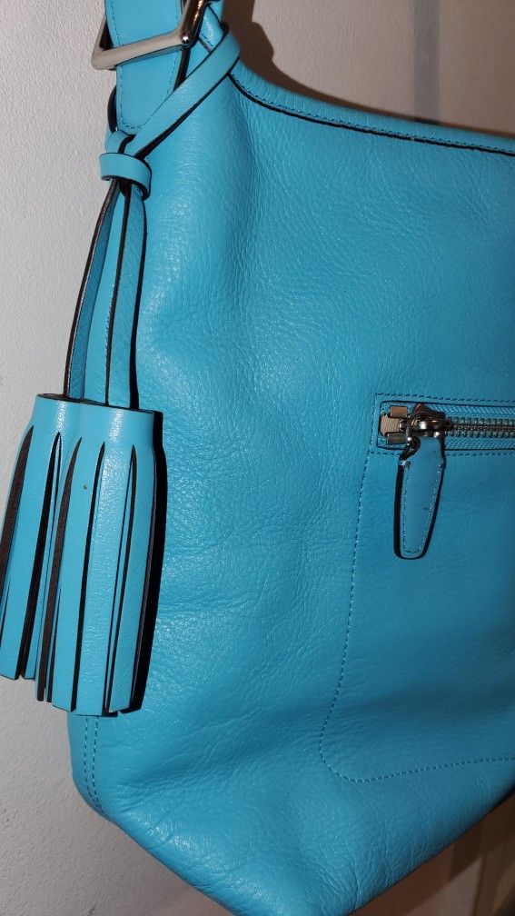 Coach Teal Leather Ergo 65 Shoulder Bag - photo 3