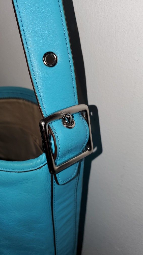 Coach Teal Leather Ergo 65 Shoulder Bag - photo 4
