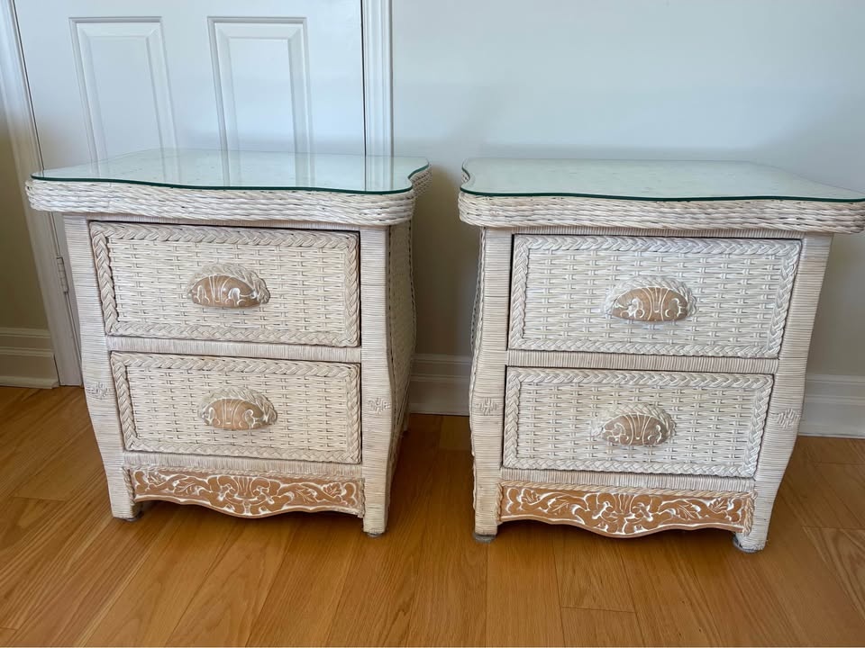 Ratan / Wood Bedroom Set - photo 4