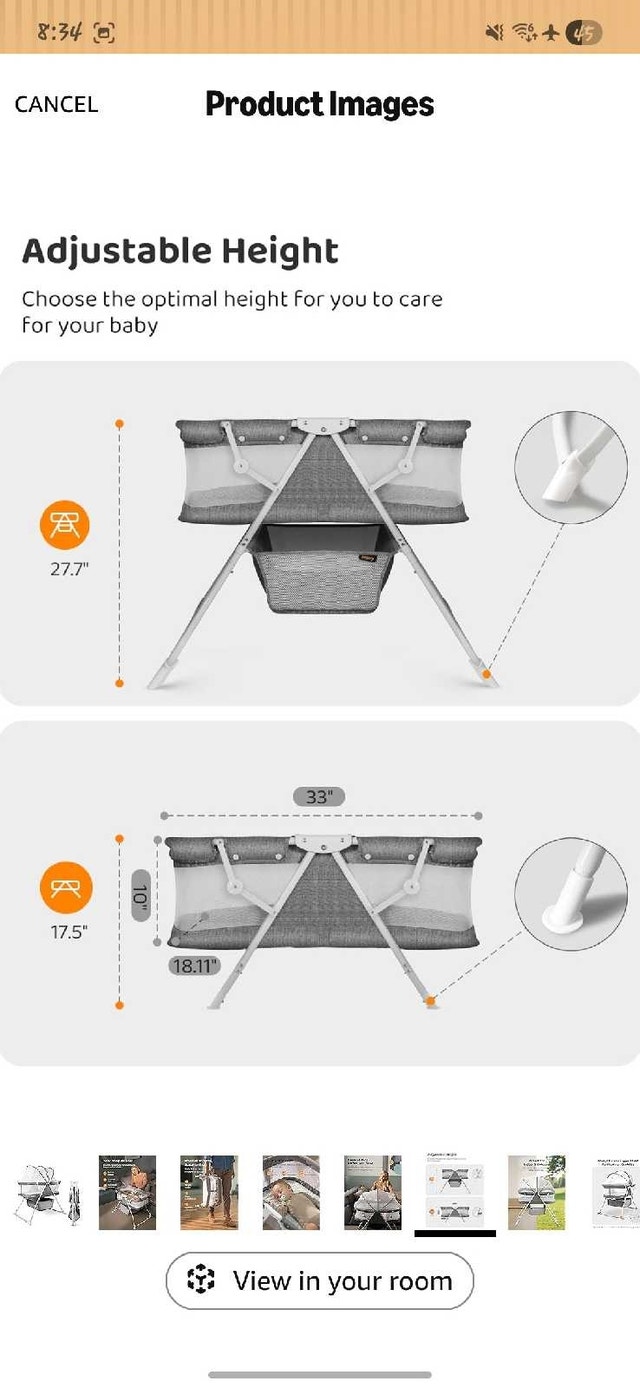 Besrey Bassinet - photo 2