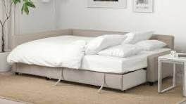 IKEA L-Shaped Sofa Couch Bed