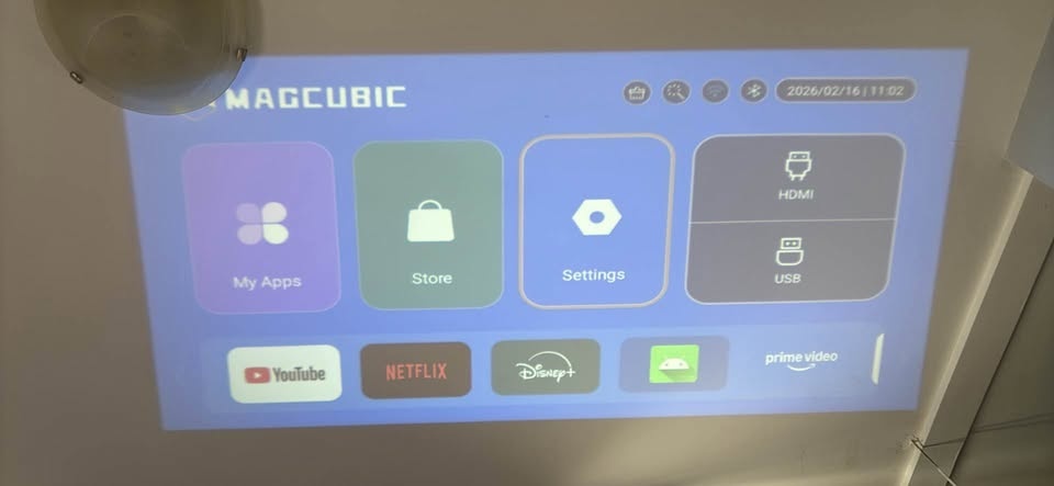 MAGCUBIC Multimedia Projector WiFi New - photo 4