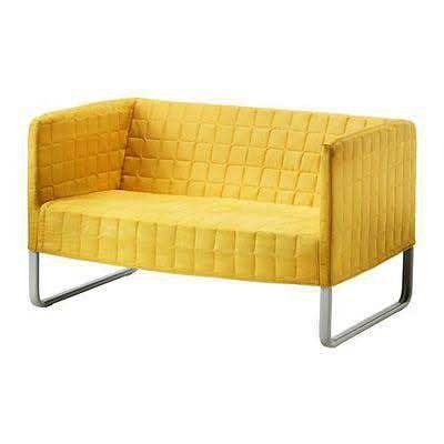 Yellow sofa - knopparp ikea
