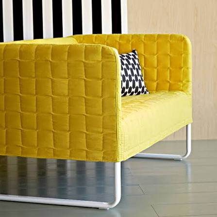 Yellow sofa - knopparp ikea - photo 2