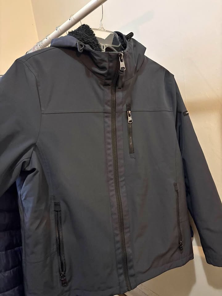 Warm Calvin Klein Lined Jacket - Size L