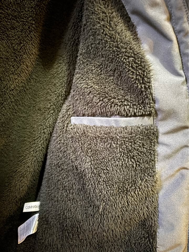 Warm Calvin Klein Lined Jacket - Size L - photo 4