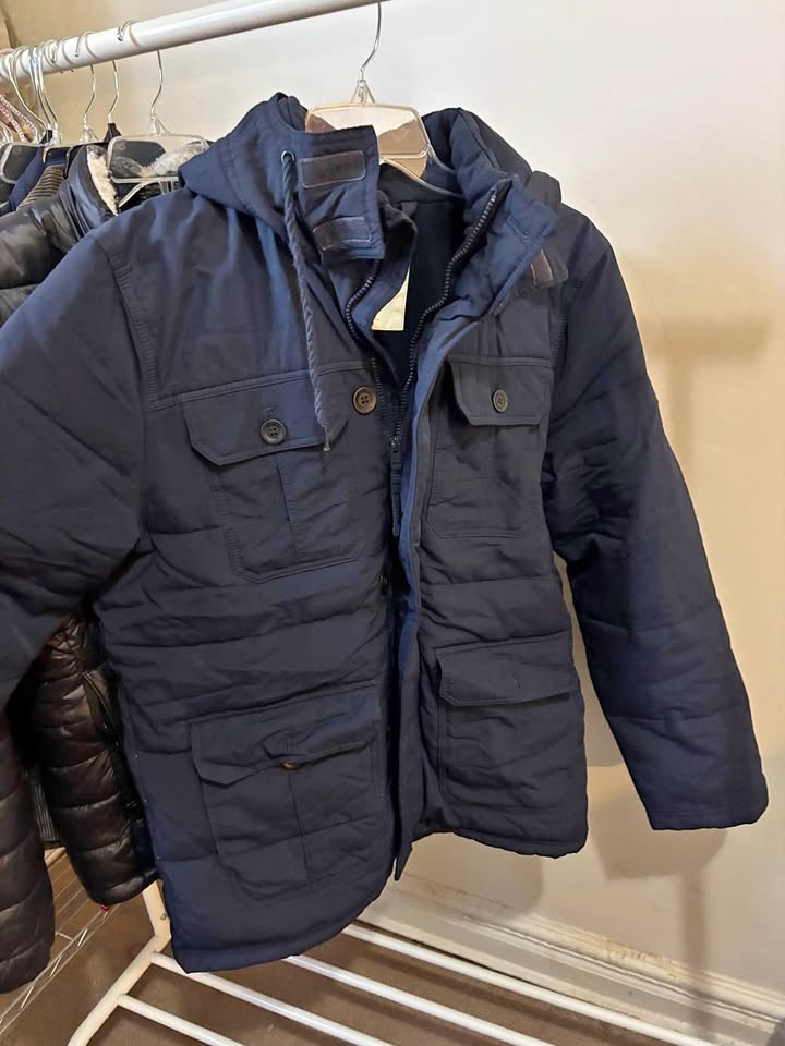 Hollister XL Navy Warm Jacket