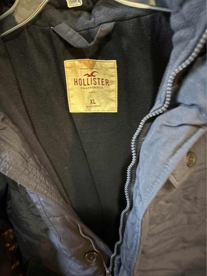 Hollister XL Navy Warm Jacket - photo 2