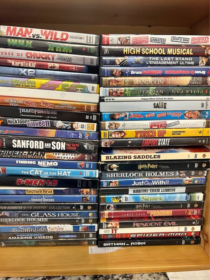 48 DVDs for sale