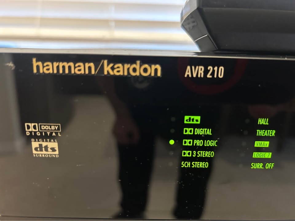 Harman Kardon AVR 210 Receiver with Remote - photo 3