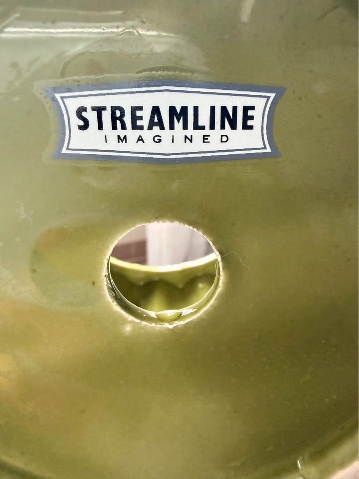 Streamline Ceramic Green Planter - photo 4