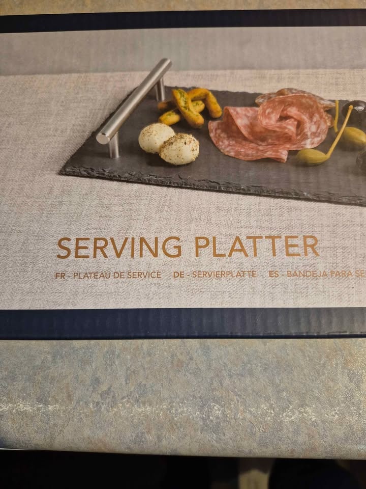New Large Slate Charcuterie Platter, measurements in pictures - photo 2