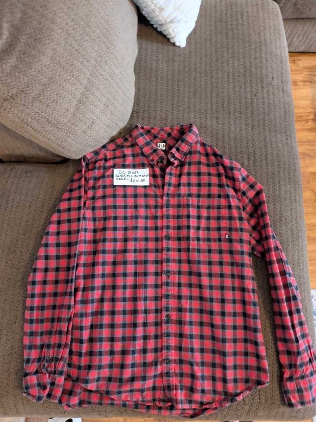 DC Shoes Button-Up Shirt - Size Large