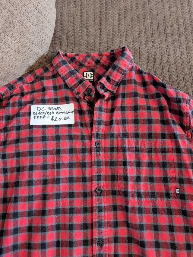 DC Shoes Button-Up Shirt - Size Large - photo 2