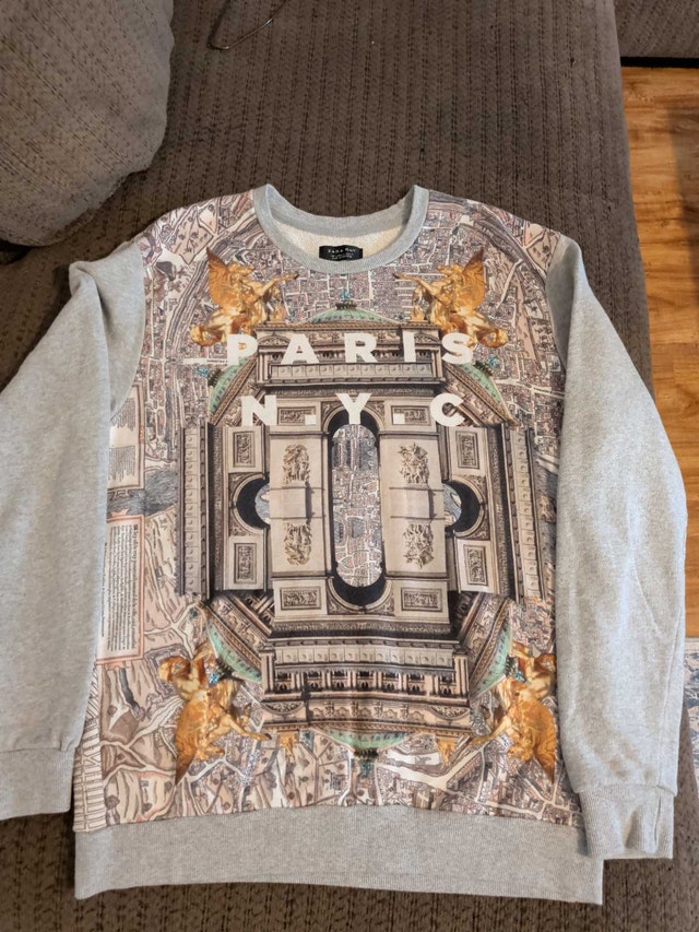 Zara Man Printed Sweater