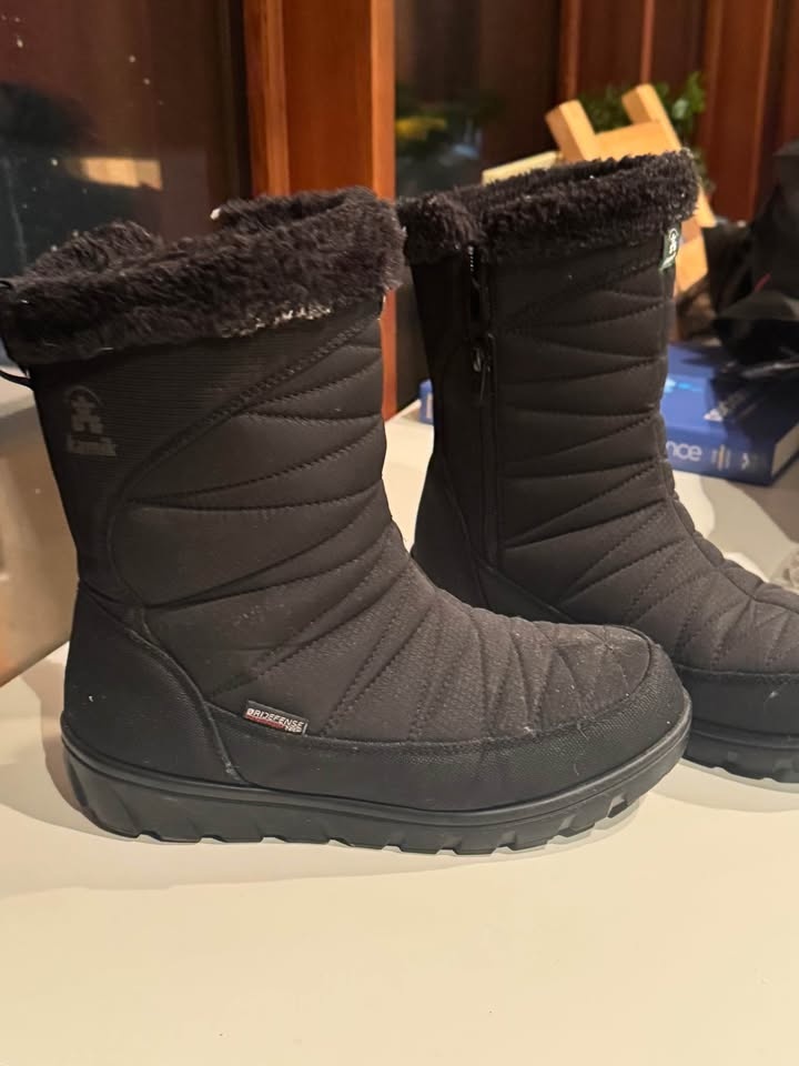 Kamik Black Winter Boots Women's Size 6 - photo 2