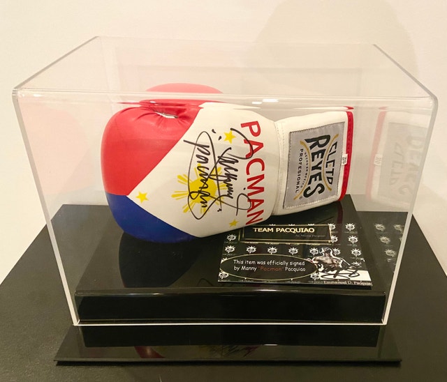 Manny Pacquiao Autographed Boxing Glove (COA)