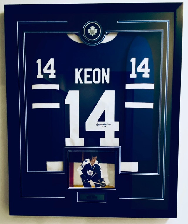 Dave Keon Framed Autographed Fanatics NHL Jersey - photo 3