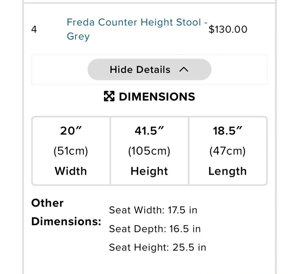 4 Counter-Height Stools - photo 5