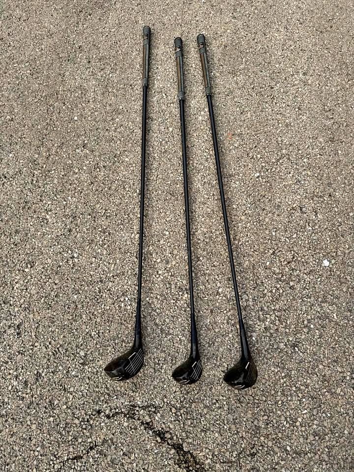 Vintage Pro Only Wood Golf Clubs Set of 3