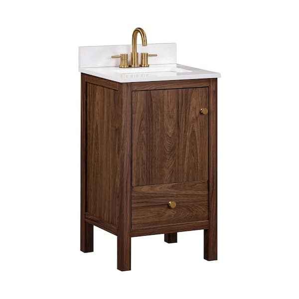 Rory 20" Walnut Bath Vanity - Assembled - photo 3