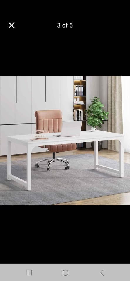 Barid White Desk - photo 3