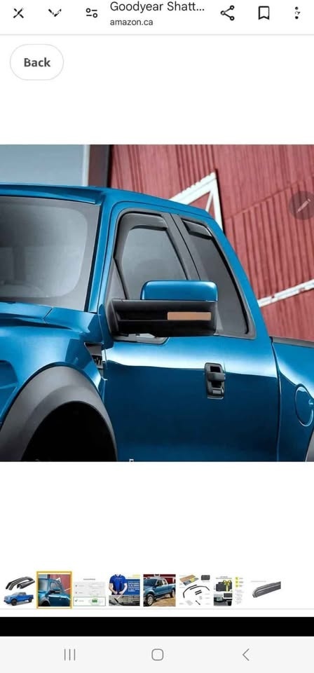 Goodyear Shatterproof Window Deflectors for Ford F-150 SuperCab - photo 2