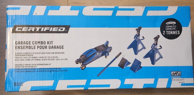 Garage Combo Kit - Pump Jack & Stands