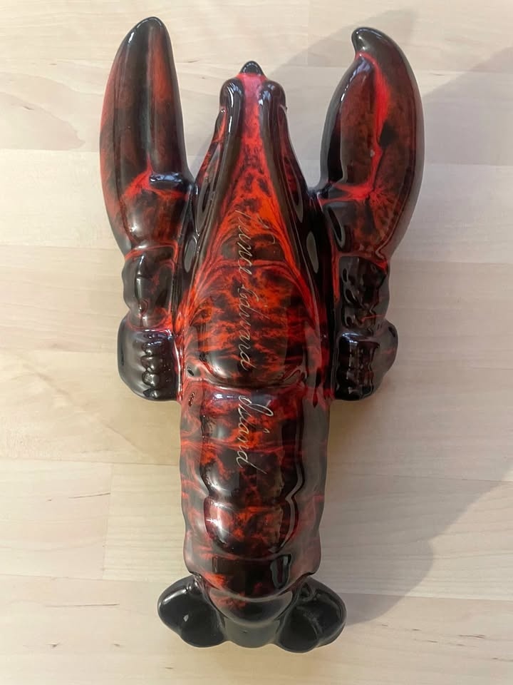 Ceramic lobster (Prince Edward Island)