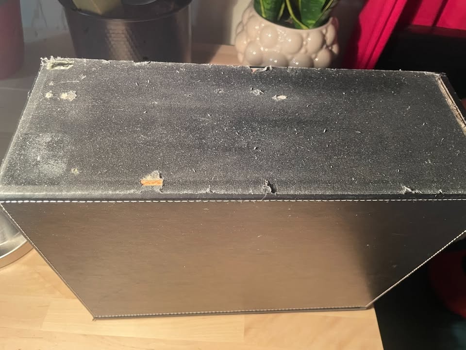 Faux Leather Box Organizer - photo 5