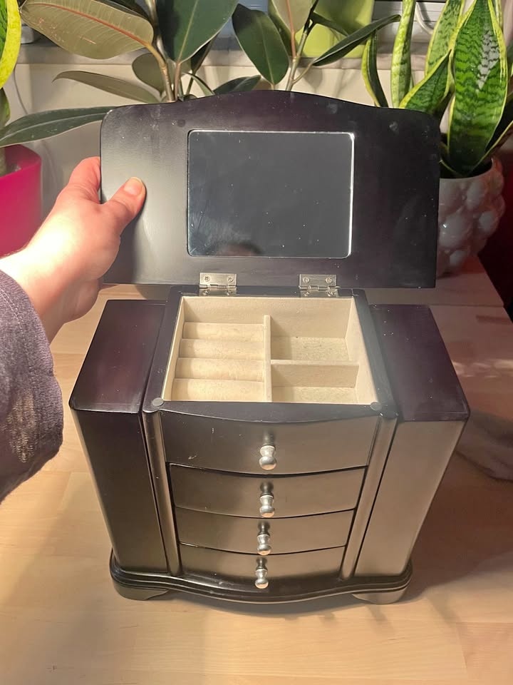 Mele & Co. Kennedy Wooden Jewelry Box Organizer