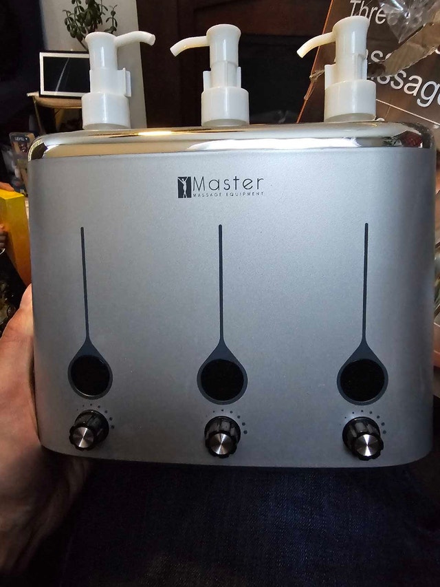 Master Massage Gen-II Oil Warmer: Quick & Efficient 3-Bottle - photo 3