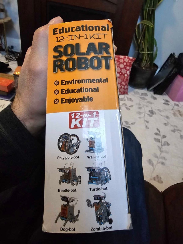 Sillbird 12-in-1 Solar Robot Building Kit STEM Gift - photo 2