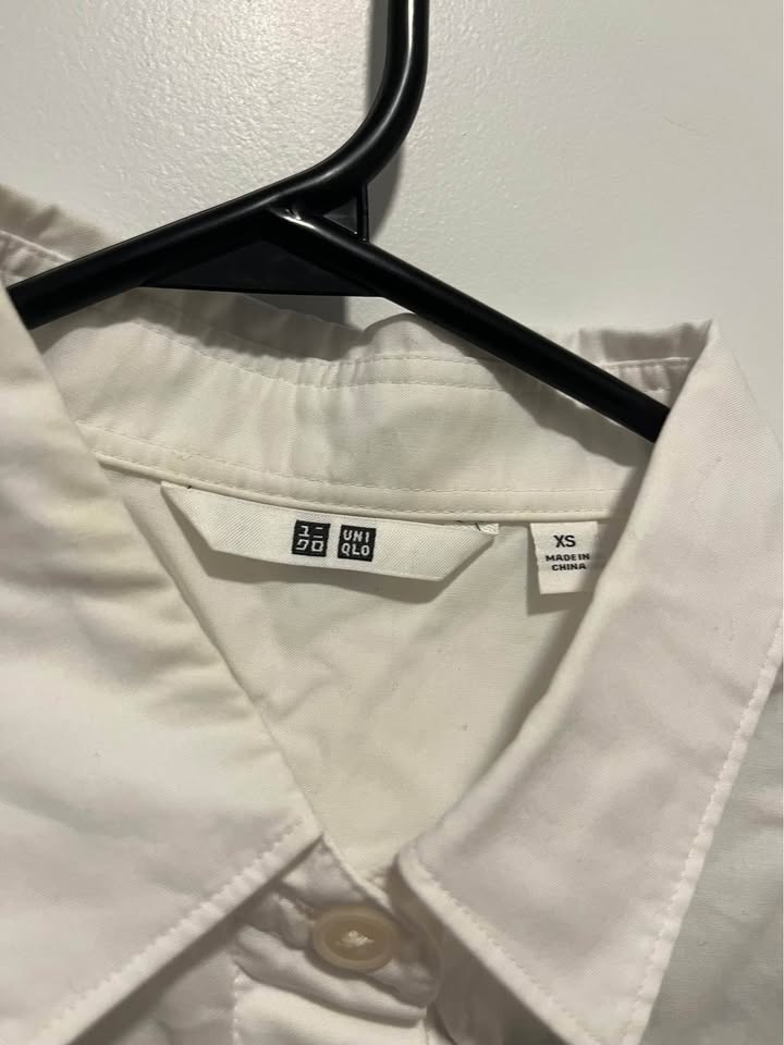 Uniqlo Shirt Dress Women XS - photo 3