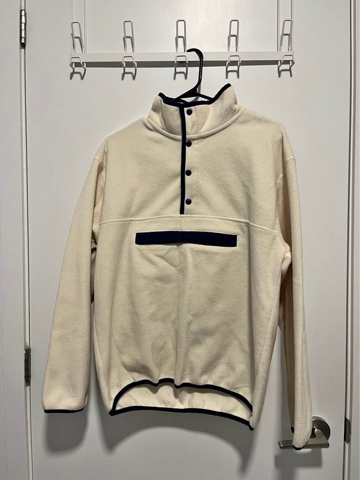 Men's Fleece Half-Zip Pullover - Size S