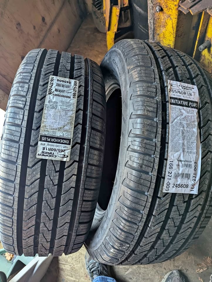 New Tires 265/60 R18