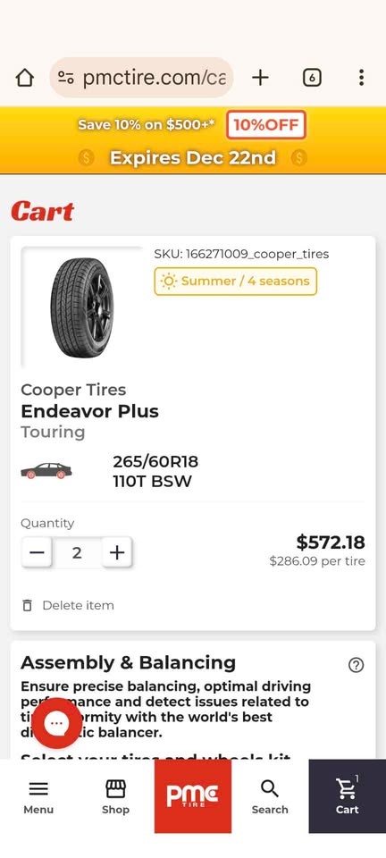 New Tires 265/60 R18 - photo 3