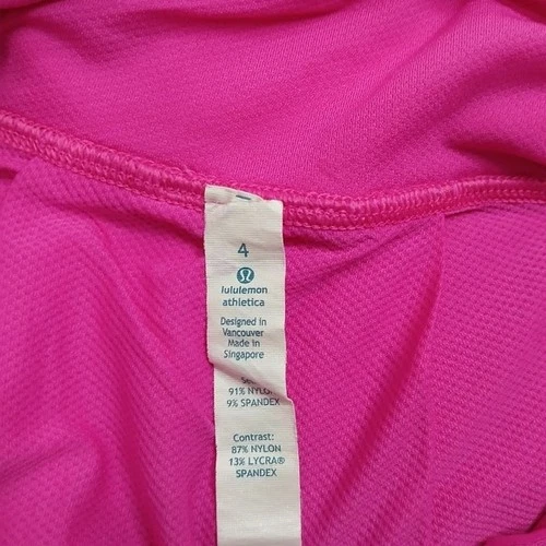 Lululemon Cinch Hem Tank - Size 4 - Hot Pink - photo 4