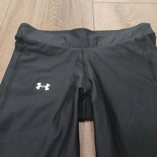 Under Armour Black Compression Leggings Small Athletic Workout P - photo 2