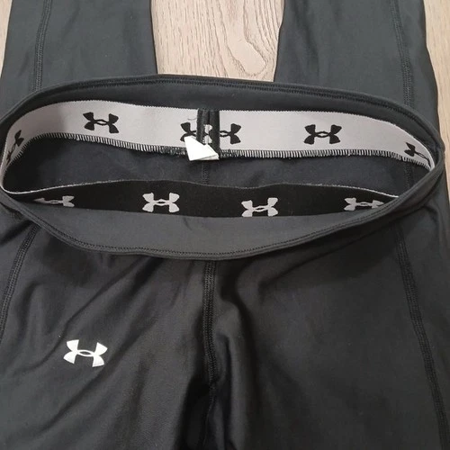 Under Armour Black Compression Leggings Small Athletic Workout P - photo 5