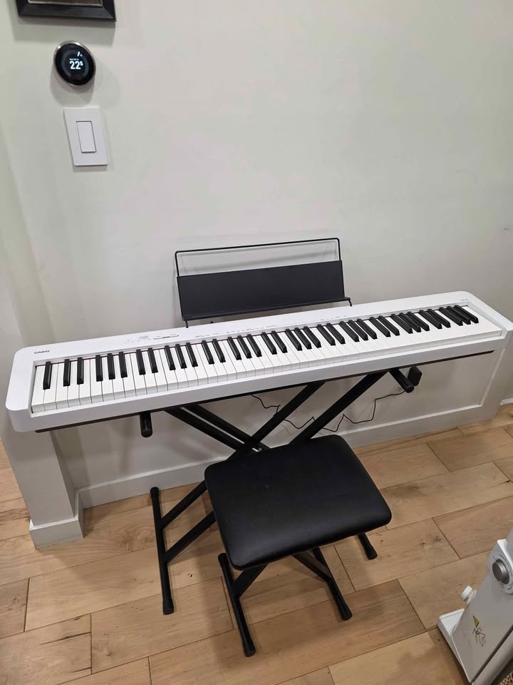 Casio Ultra Compact CDP-S110 88 Note Digital Piano with Stool - photo 5